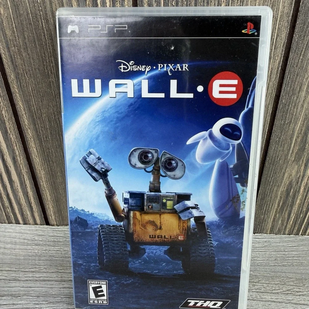 WALL-E Sony PSP Game Tested Working Complete w/ Case Disney Pixar THQ